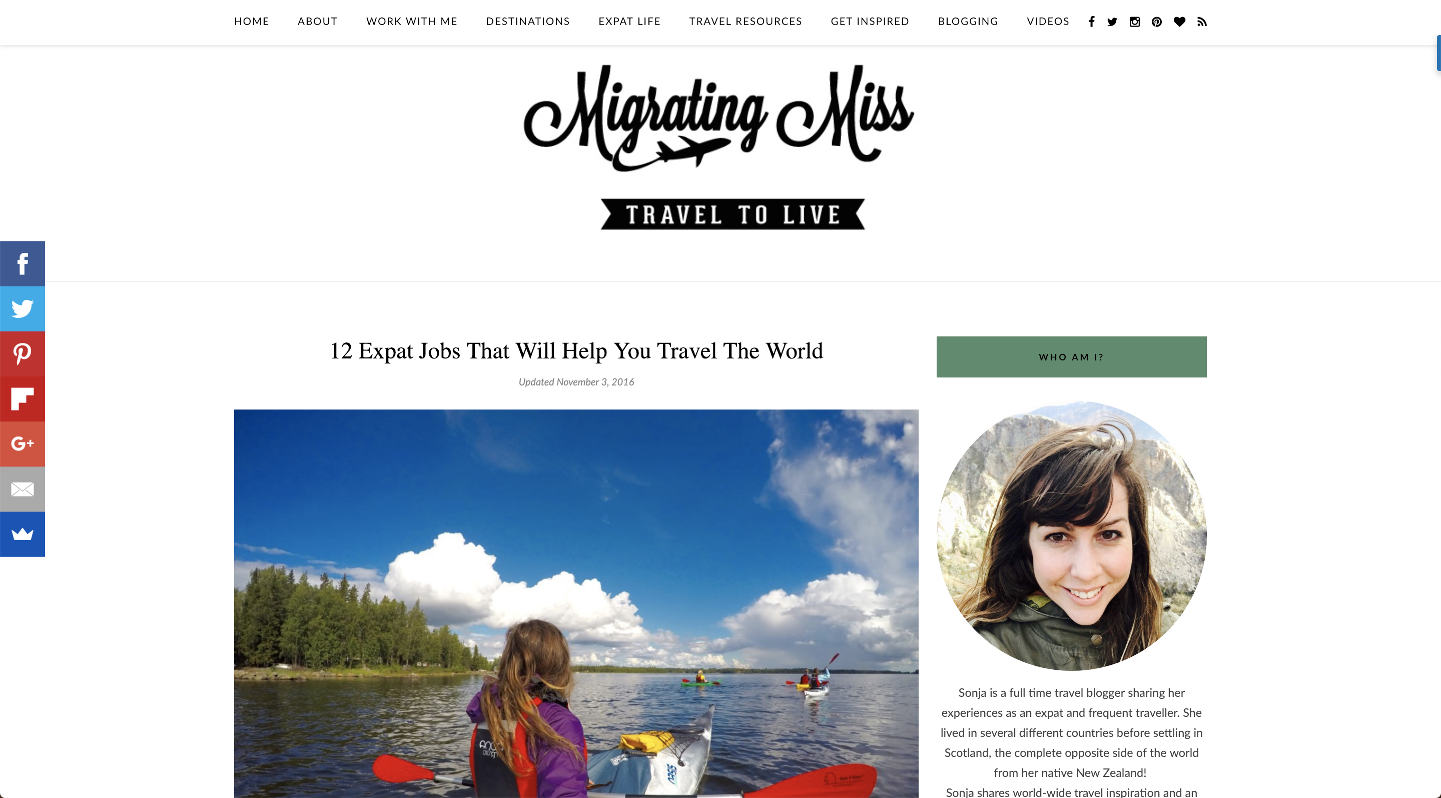 migrating miss blog